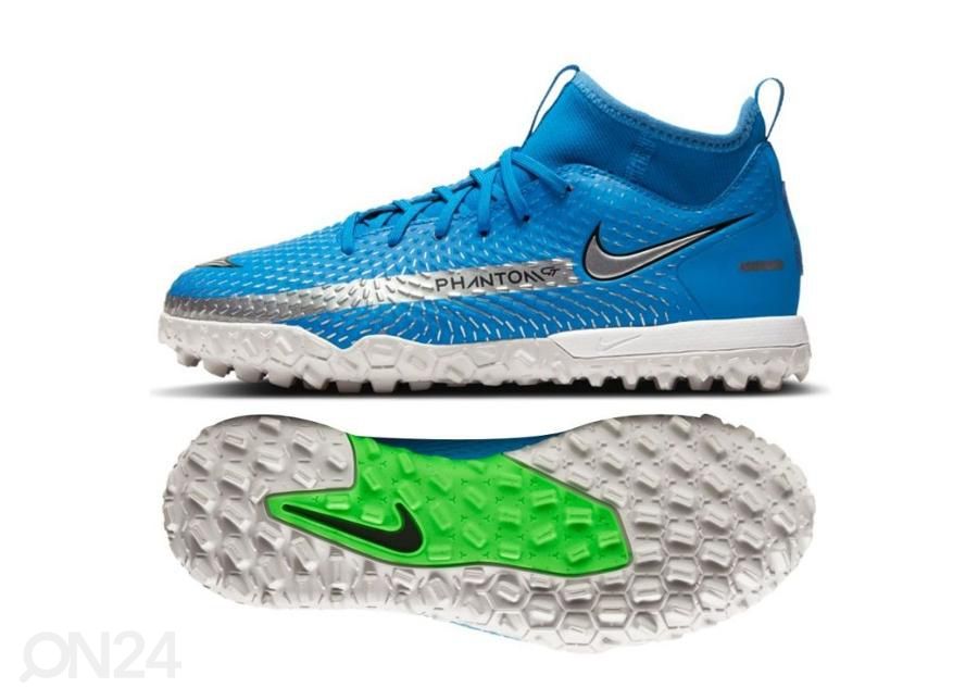 Laste kunstmuru jalgpallijalatsid Nike Phantom GT Academy DF TF suurendatud