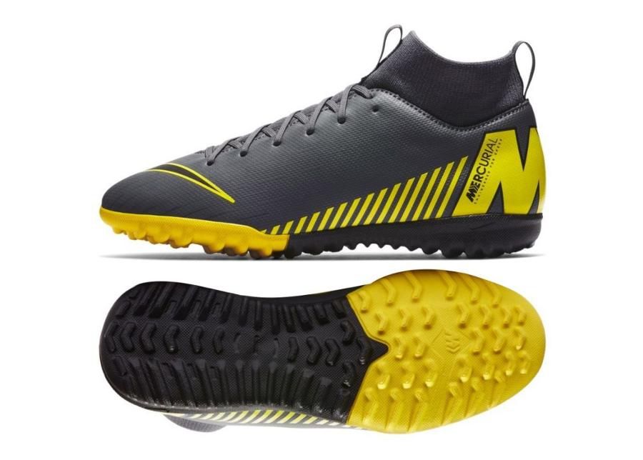Laste kustmuru jalgpallijalatsid Nike Mercurial SuperflyX 6 Academy GS TF JR AH7344-070 suurendatud