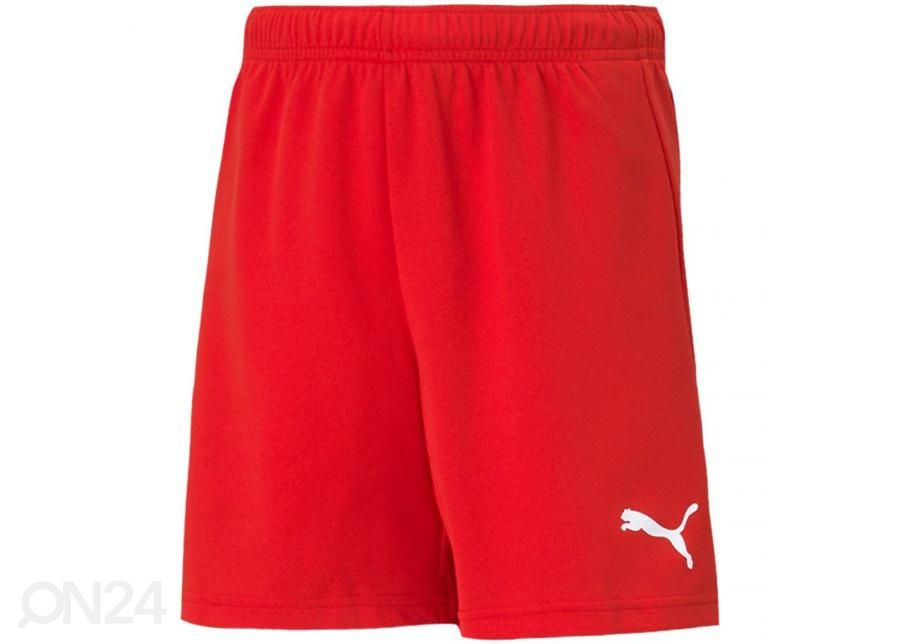Laste lühikesed jalgpallipüksid Puma teamRISE Short suurendatud