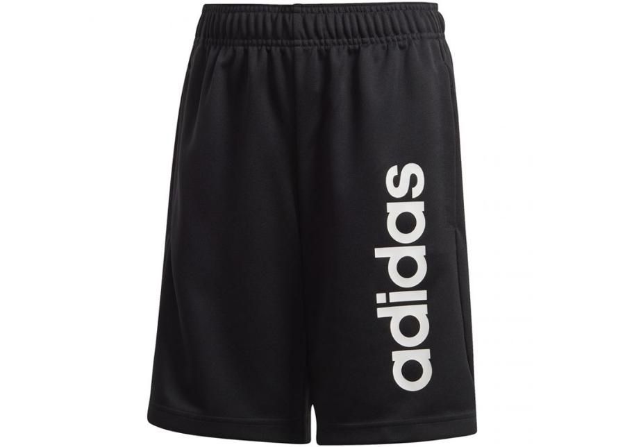 Laste lühikesed püksid adidas YB TR Linear Knit Jr EI7931 suurendatud