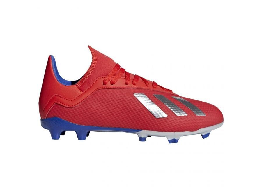 Laste muru jalgpallijalatsid adidas X 18.3 FG Jr BB9371 suurendatud