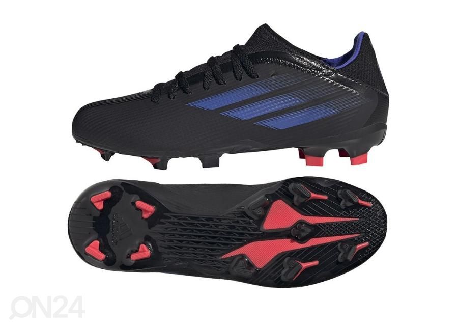 Laste muru jalgpallijalatsid Adidas X Speedflow.3 FG suurendatud