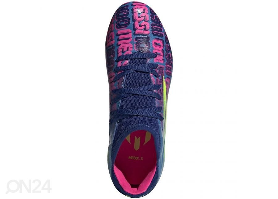 Laste muru jalgpallijalatsid Adidas X Speedflow Messi.3 FG suurendatud