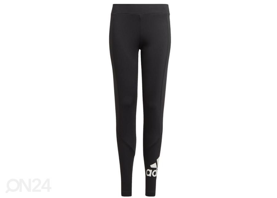 Laste pikad treeningretuusid Adidas Girls D2M Tight suurendatud