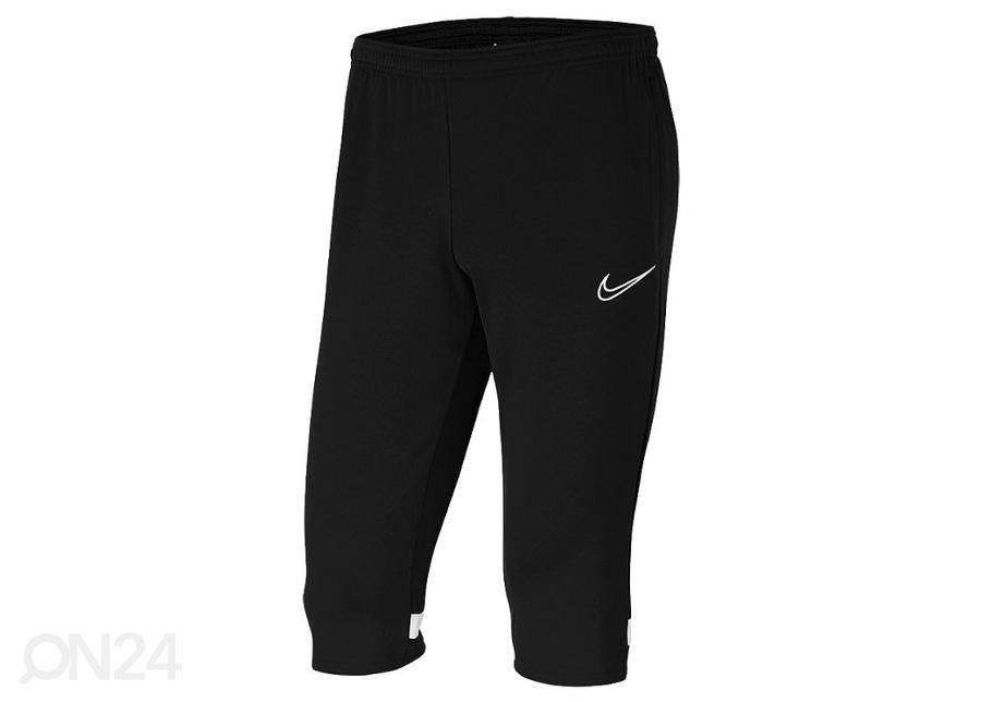Laste pikad treeningretuusid Nike Dry Academy 21 3/4 Pant Jr CW6127 010 suurendatud