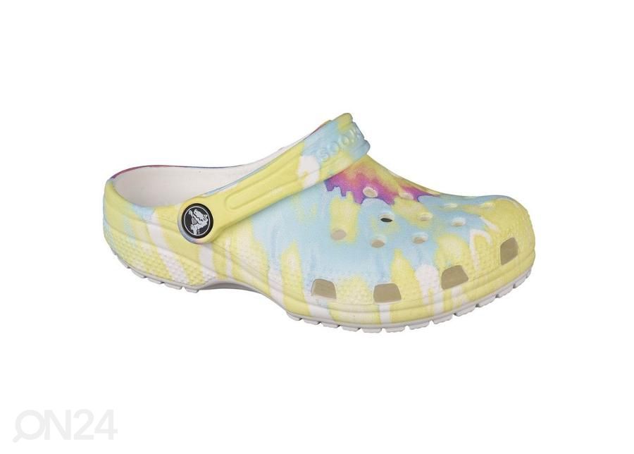 Laste plätud Crocs Classic Tie-Dye Graphic K Clog suurendatud