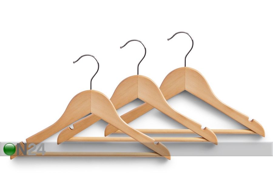 Laste riidepuude komplekt 3tk suurendatud