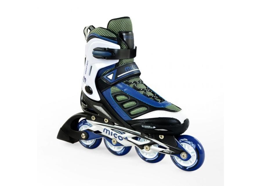 Laste rulluisud reguleeritavad Mico Ghost Boy Jr PW -125C suurendatud