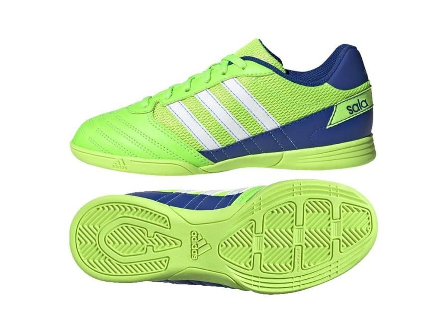 Laste saali jalgpallijalatsid adidas Super Sala Jr FV2640 suurendatud