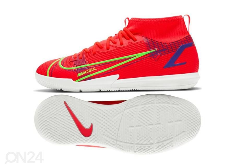 Laste saali jalgpallijalatsid Nike Mercurial Superfly 8 Academy IC suurendatud