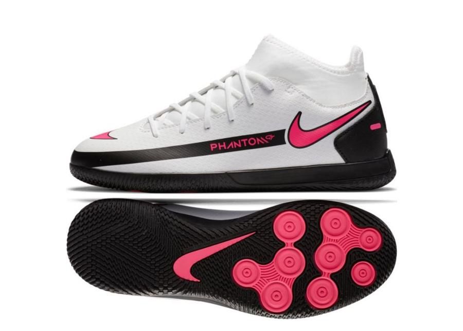 Laste saali jalgpallijalatsid Nike Phantom GT Club DF IC Jr CW6728-160 suurendatud