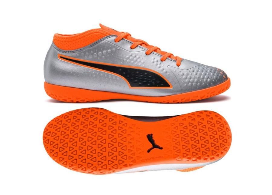 Laste saali jalgpallijalatsid Puma One 4 Syn IT Jr 104783 01 suurendatud