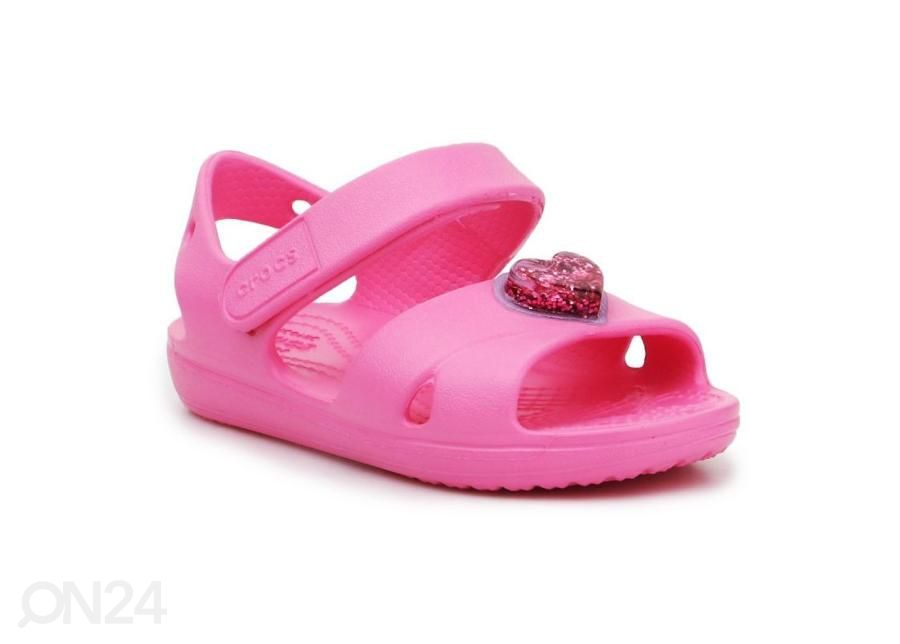 Laste sandaalid Crocs Classic Cross Strapcharm Sandal Jr suurendatud