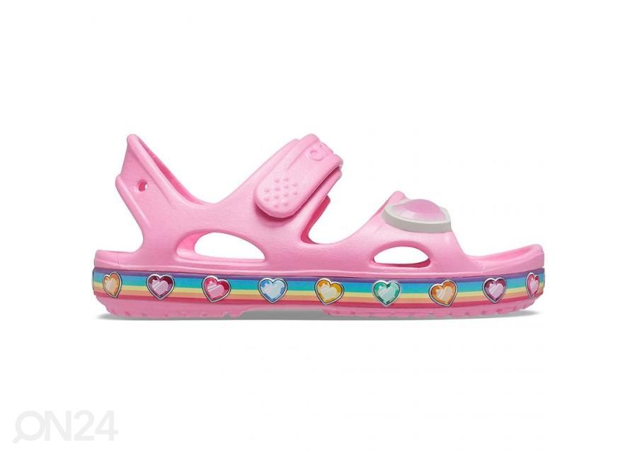 Laste sandaalid Crocs Fun Lab Rainbow suurendatud