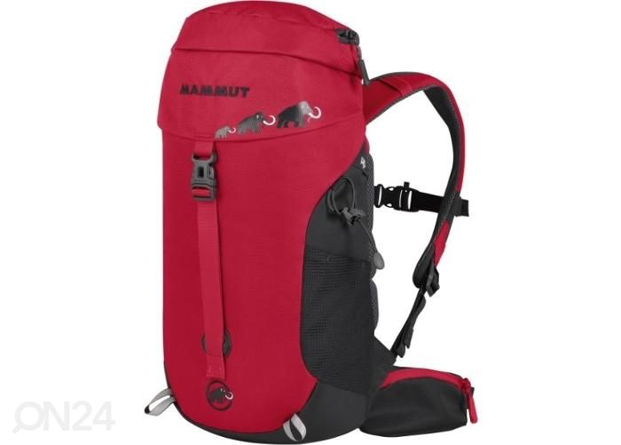 Laste seljakott Mammut First Trion 12 L - must-roosa suurendatud