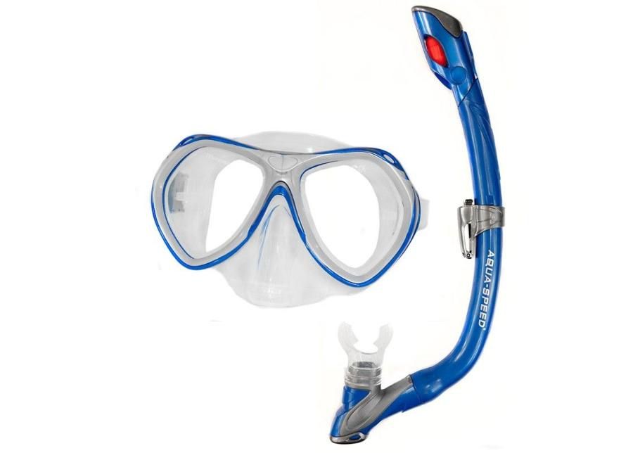 Laste snorgeldamise komplekt Aqua-Speed Aura + Evo Junior suurendatud