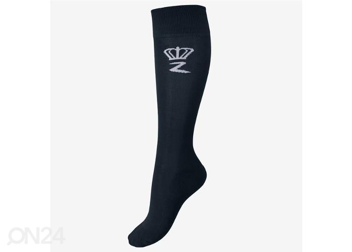 Laste sokid abby junior bamboo 29-35 tumesinine suurendatud