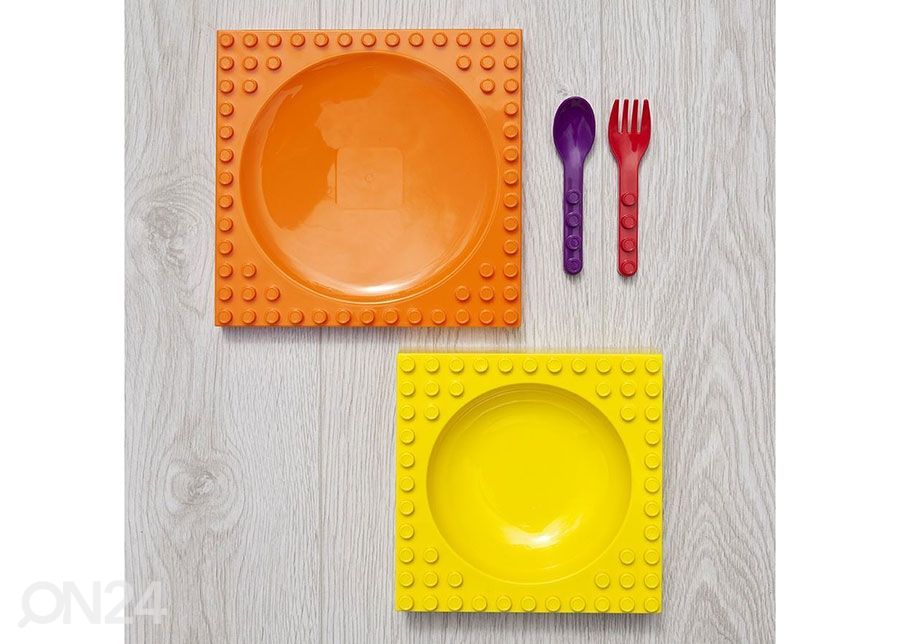 Laste sööginõude komplekt Placematix suurendatud