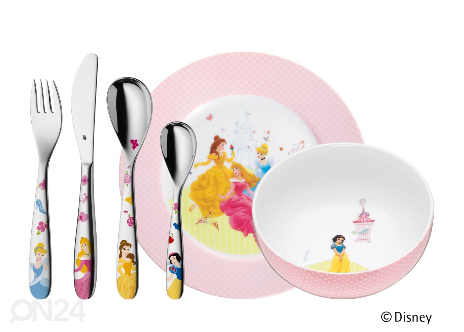 Laste sööginõude komplekt WMF Disney 6-osaline suurendatud