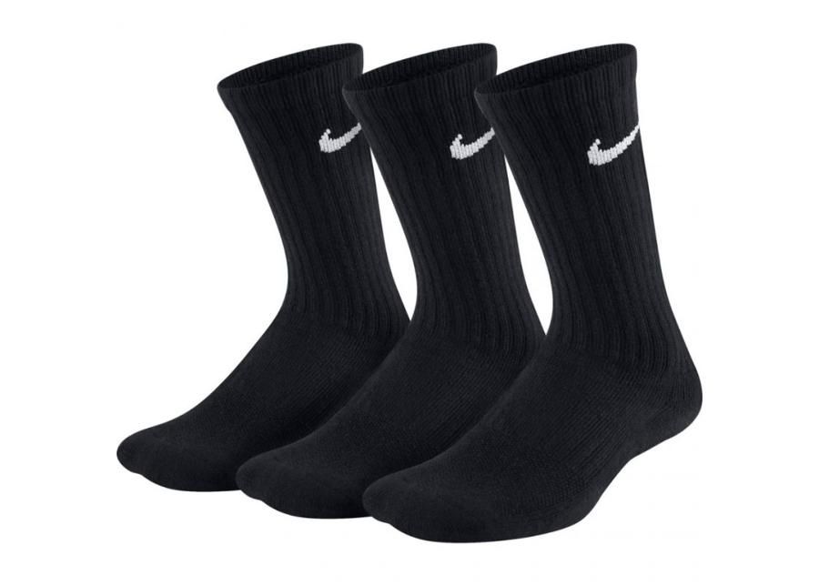 Laste spordisokkide komplekt Nike Performance Cushioned Crew 3-pakk JR SX6842-010 suurendatud