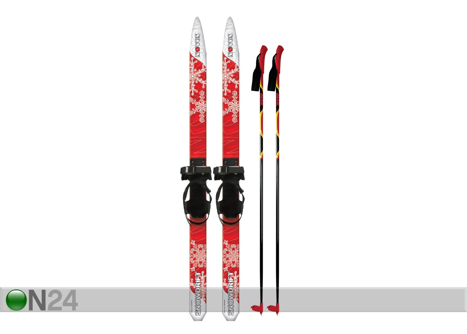 Laste suusakomplekt Artix Snowflake 110 cm suurendatud