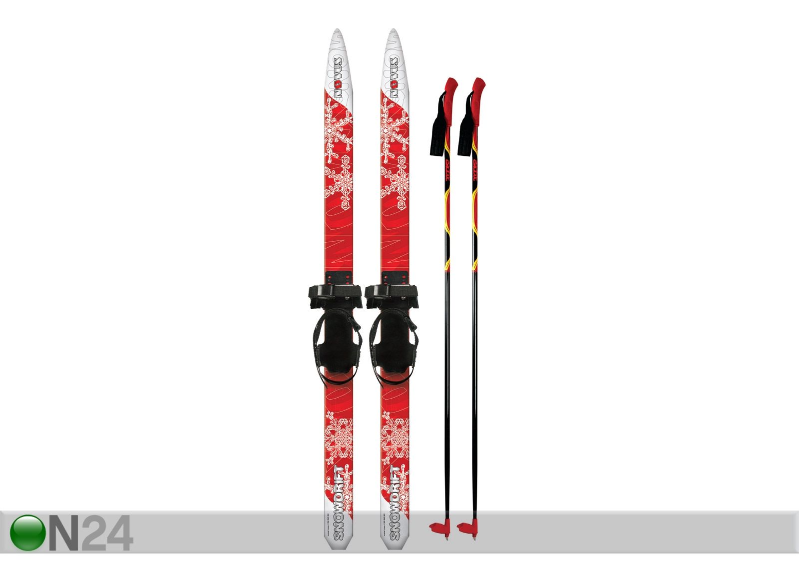 Laste suusakomplekt Artix Snowflake 130 cm suurendatud