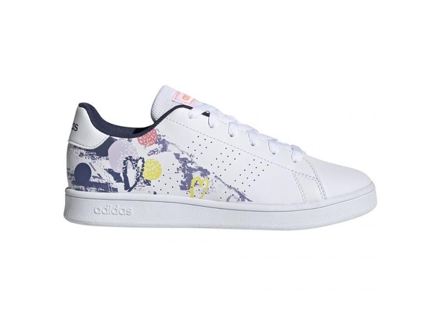 Laste vabaajajalatsid adidas Advantage K JR EG2000 suurendatud