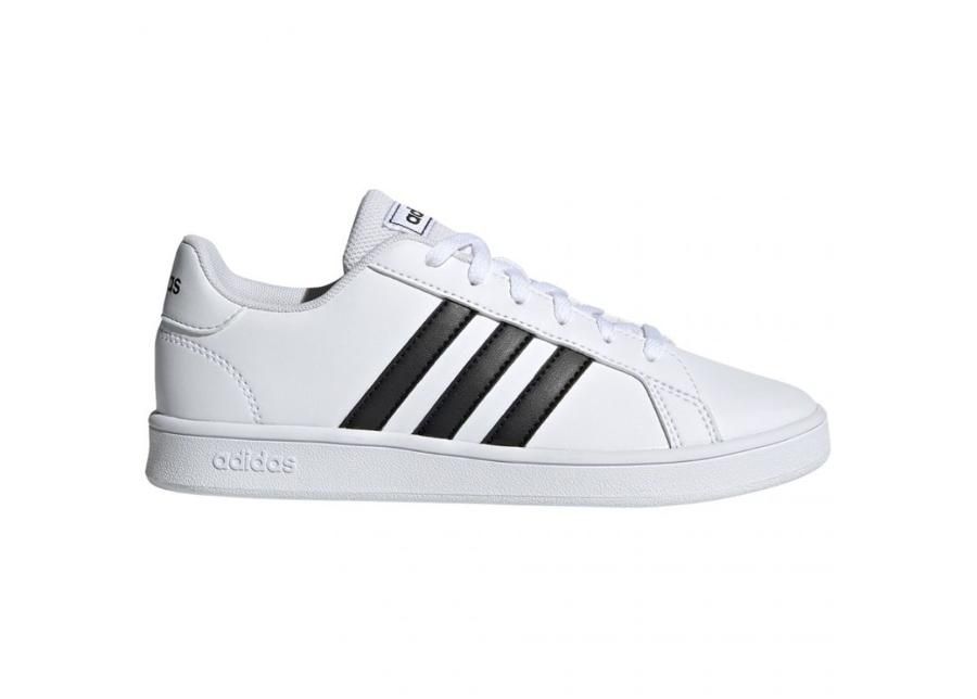 Laste vabaajajalatsid adidas Grand Court K JR EF0103 suurendatud