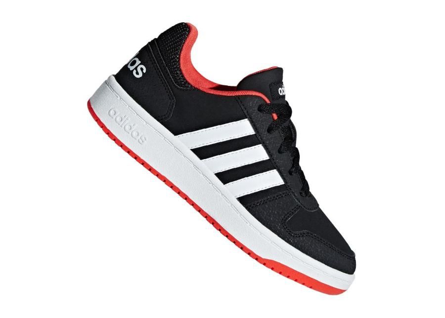 Laste vabaajajalatsid adidas Hoops 2.0 Jr B76067 suurendatud