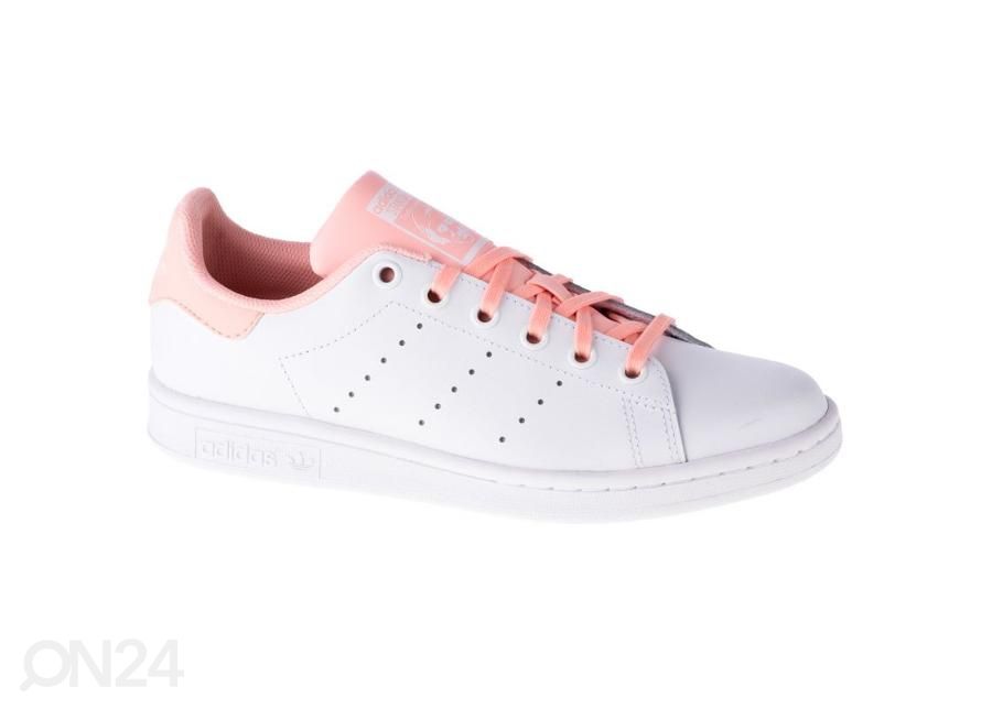 Laste vabaajajalatsid Adidas Stan Smith Jr suurendatud