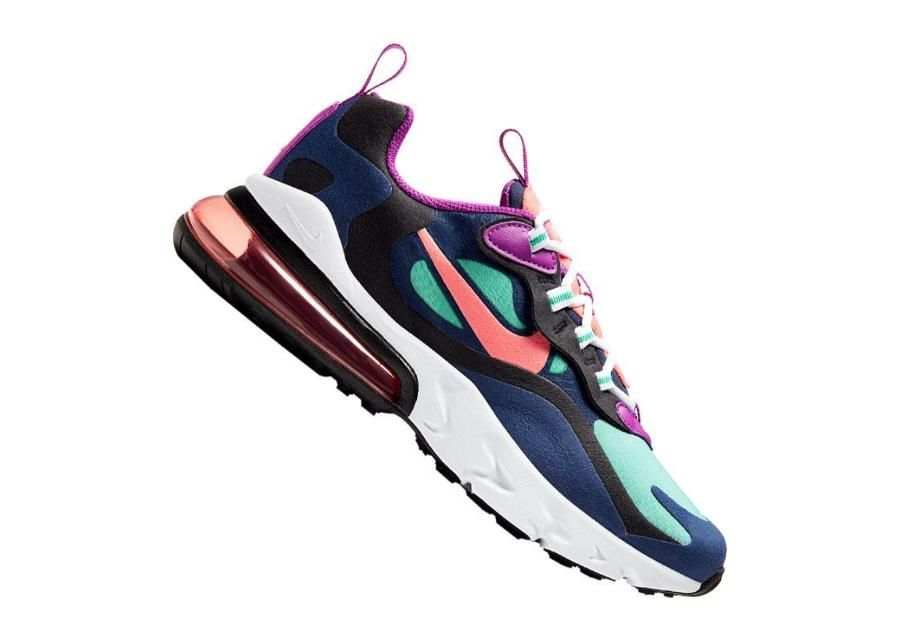Laste vabaajajalatsid Nike Air Max 270 React Jr BQ0103-402 suurendatud