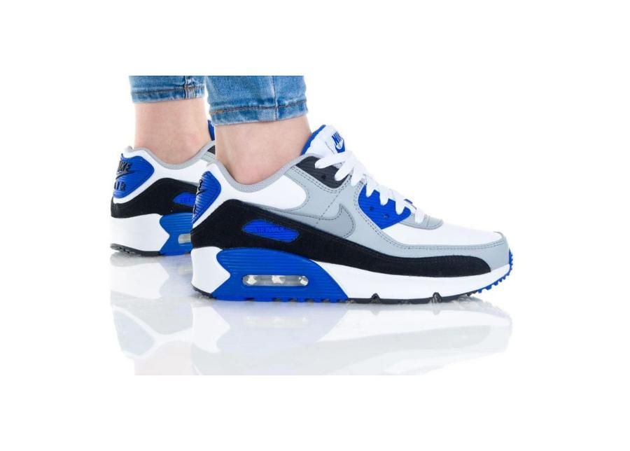 Laste vabaajajalatsid Nike Air Max 90 Ltr GS Jr CD6864-103 suurendatud