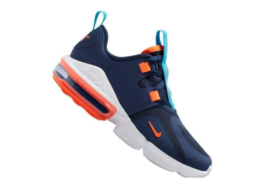 Laste vabaajajalatsid Nike Air Max Infinity Jr BQ5309-400 suurendatud