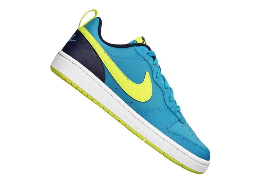 Laste vabaajajalatsid Nike Court Borough Low 2 Jr BQ5448-400 suurendatud