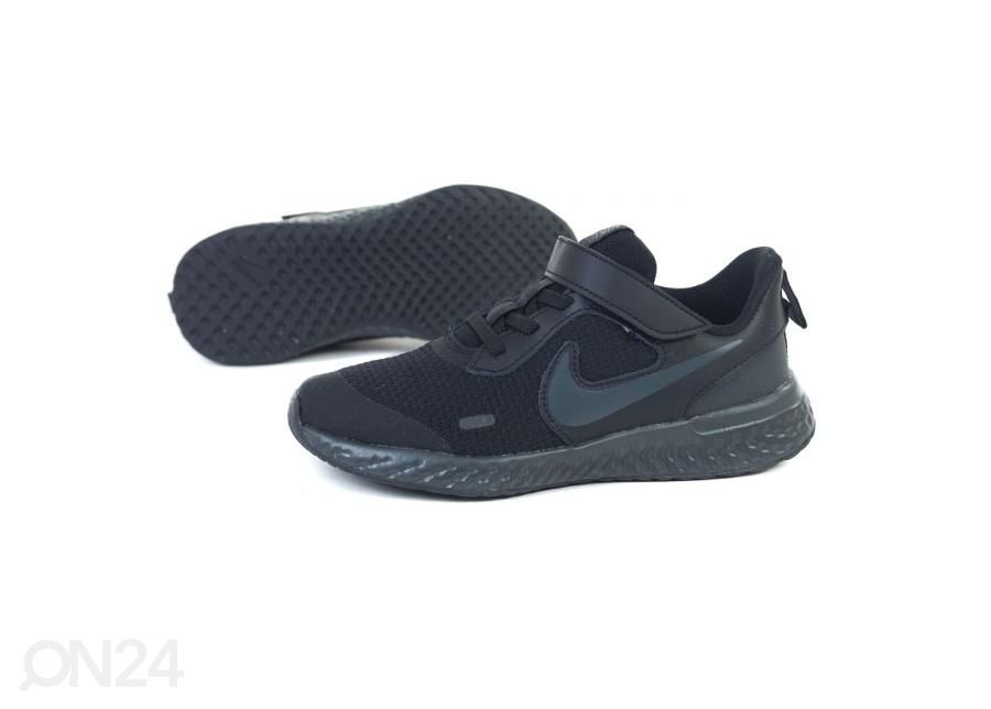 Laste vabaajajalatsid Nike Rebolution 5 (PSV) Jr BQ5672-001 suurendatud