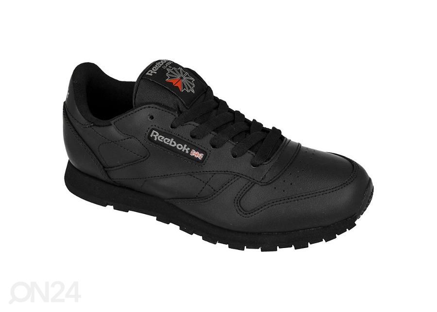 Laste vabaajajalatsid Reebok Classic Leather Jr 50149 suurendatud