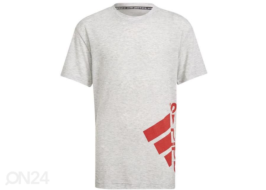 Laste vabaajasärk Adidas Badge of Sport Summer suurendatud