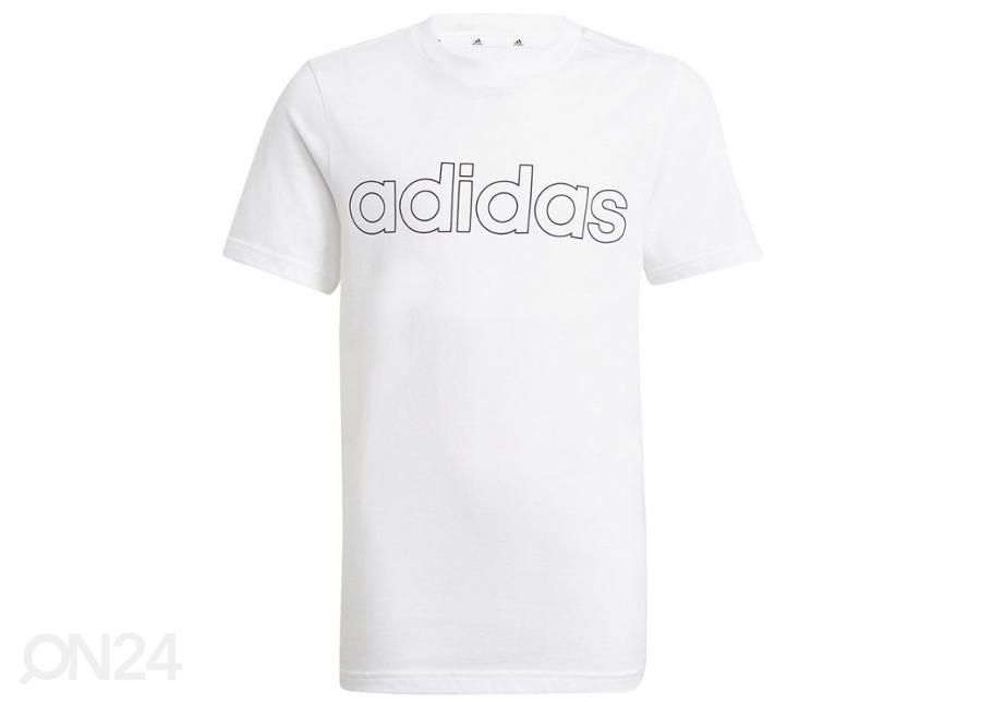 Laste vabaajasärk Adidas Essentials Tee Jr GN4002 suurendatud