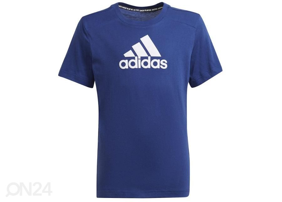 Laste vabaajasärk Adidas Logo Tee suurendatud