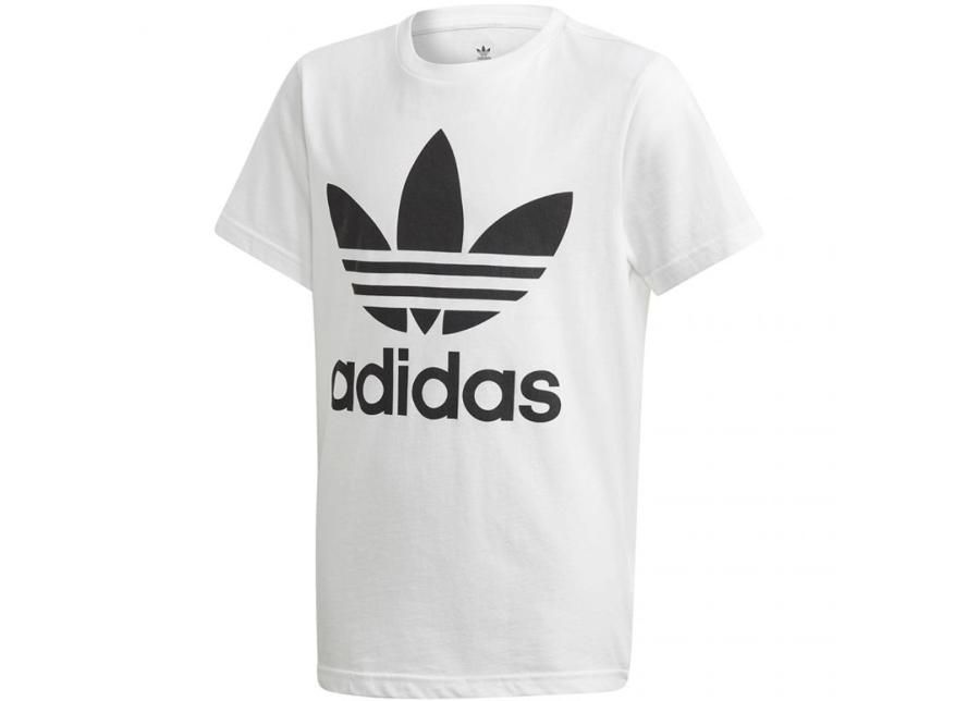 Laste vabaajasärk adidas Trefoil Tee JR DV2904 suurendatud