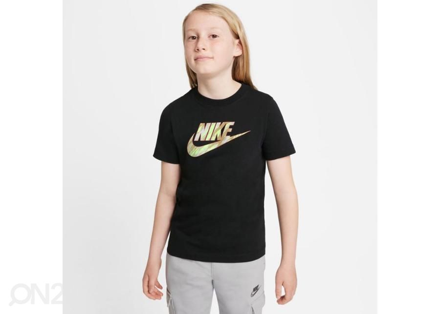 Laste vabaajasärk Nike Sportswear Jr DJ6618 010 suurendatud