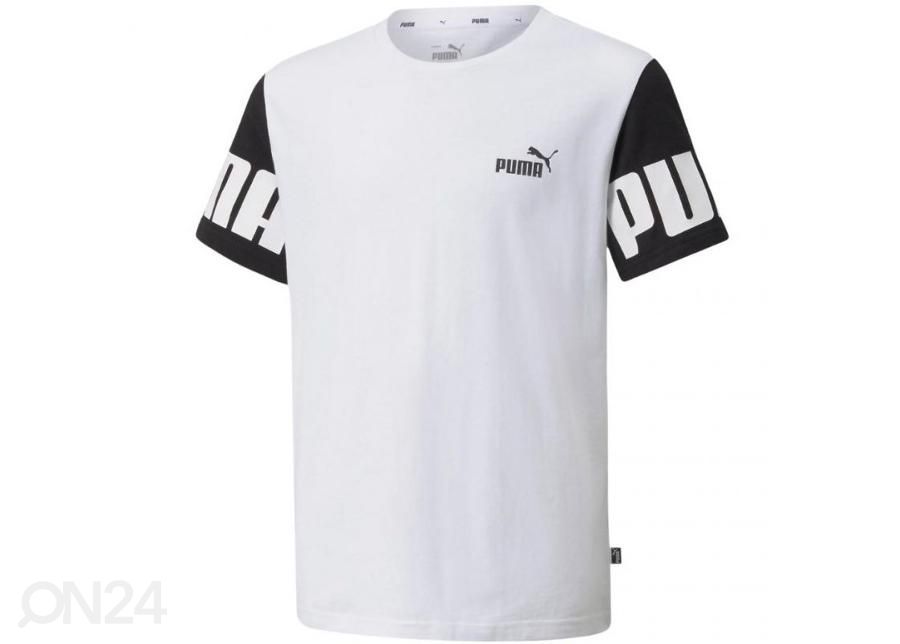 Laste vabaajasärk Puma Power Colorblock suurendatud