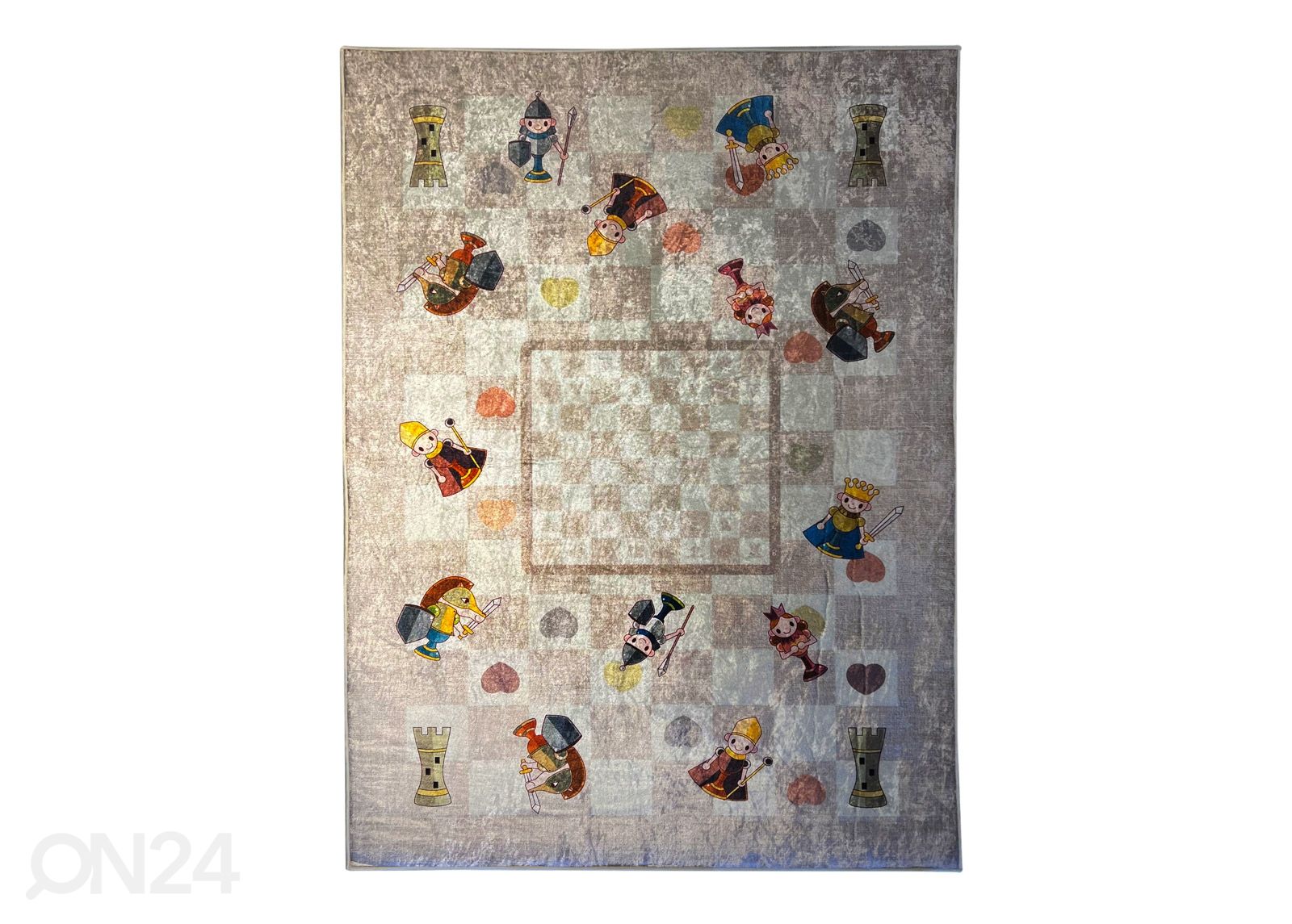 Laste vaip Chess 100x150 cm suurendatud
