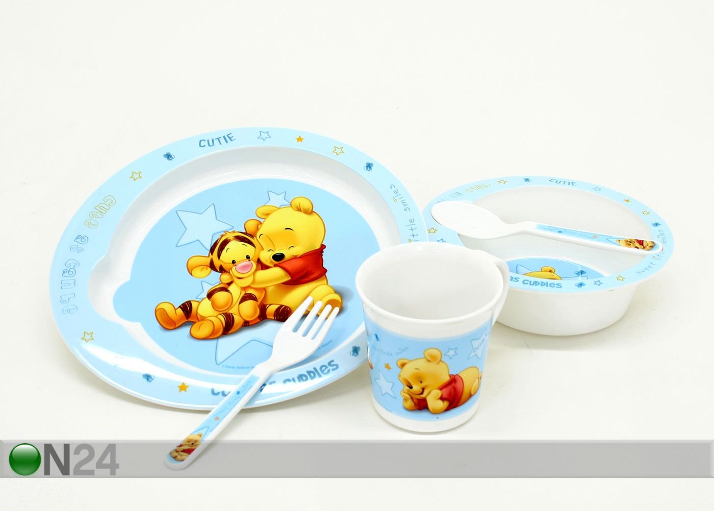 Lastenõude kinkekomplekt Disney Baby Puhh suurendatud