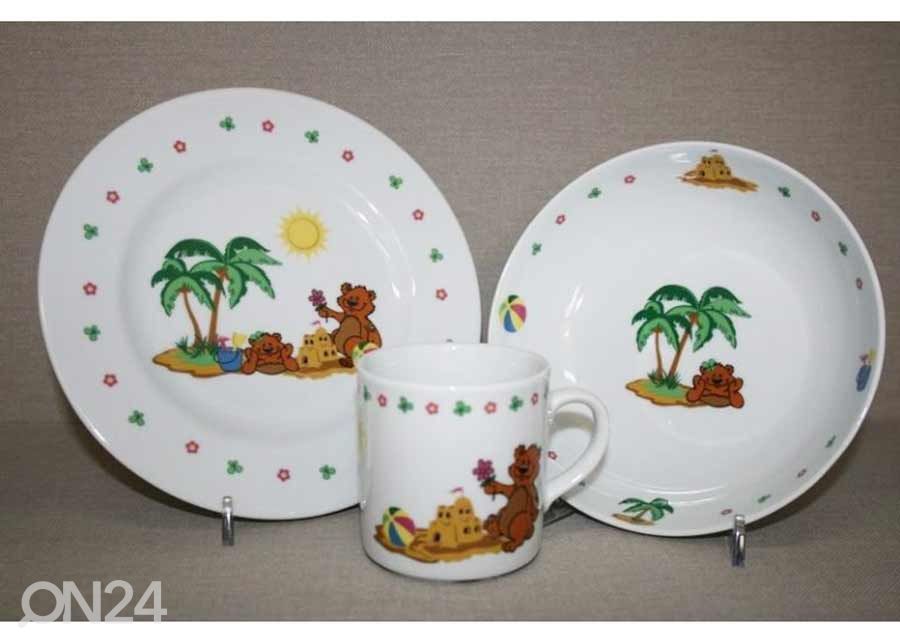 Lastenõude komplekt Karud Palmisaarel suurendatud