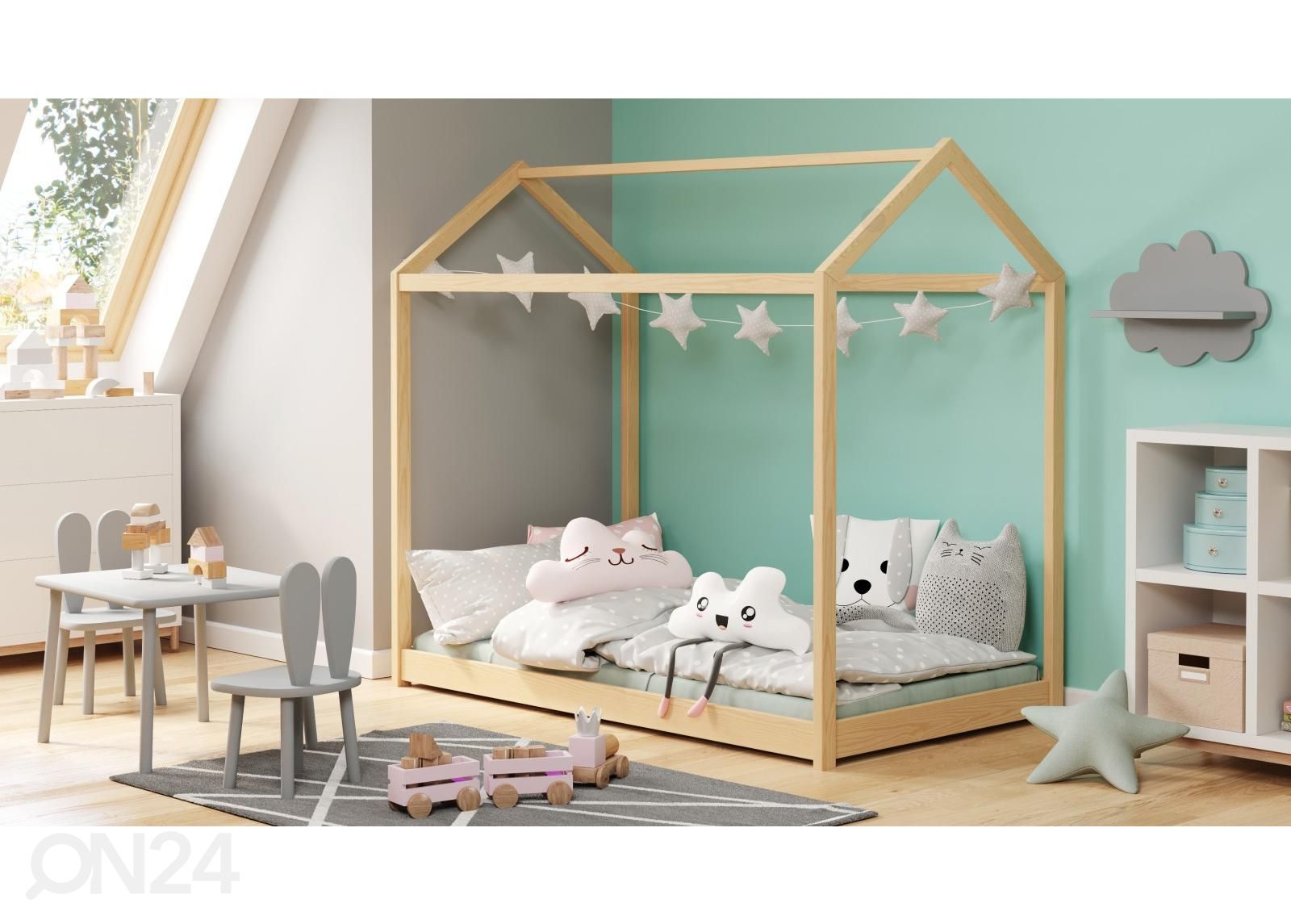 Lastevoodi 80x160 cm suurendatud