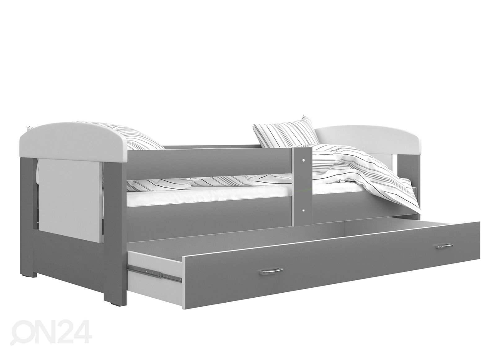 Lastevoodi 80x180 cm+madrats suurendatud