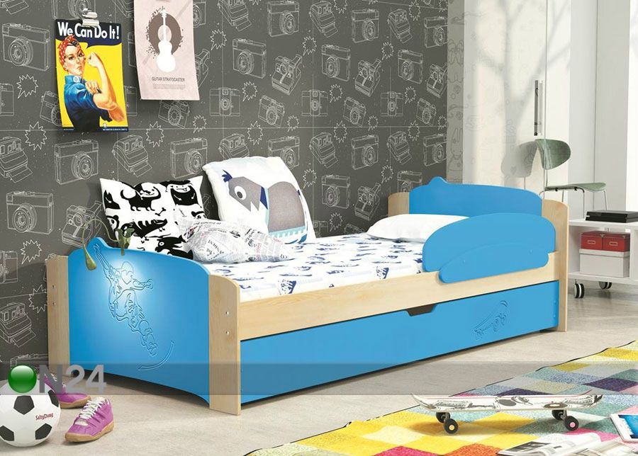 Lastevoodi 90x200 cm suurendatud