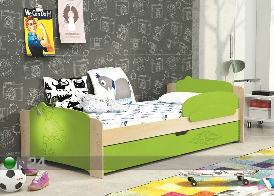 Lastevoodi 90x200 cm suurendatud