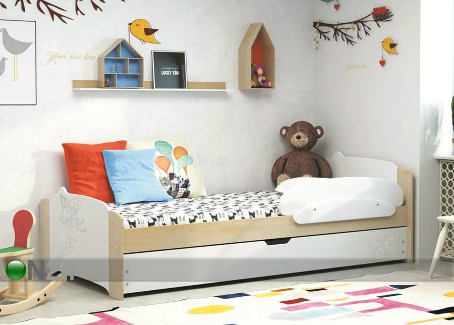 Lastevoodi 90x200 cm suurendatud